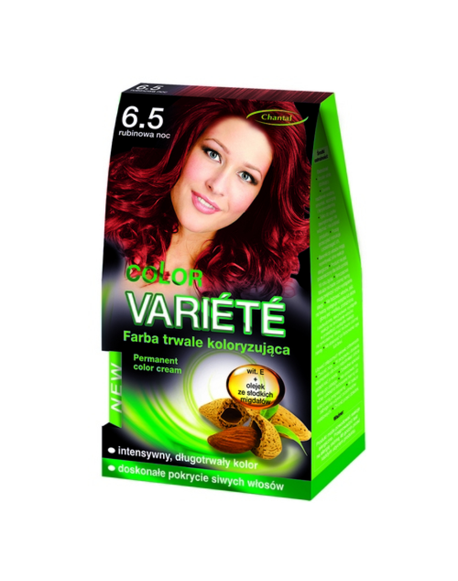 Краска для волос 6.5 Рубиновая ночь Variete