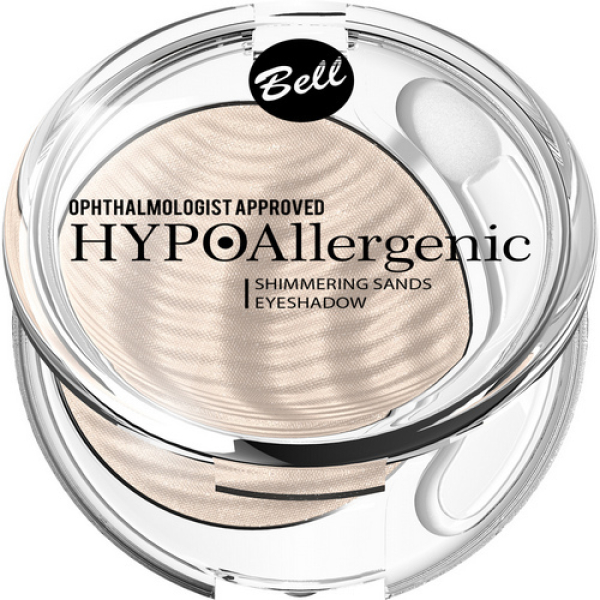 №1 Тіні для повік Shimmering Sand Hypo Allergenic Bell