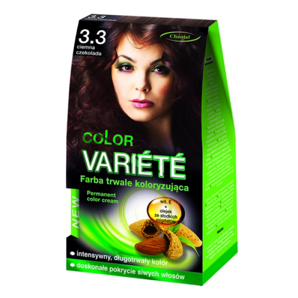 Фарба для волосся 3.3 Темний шоколад Variete