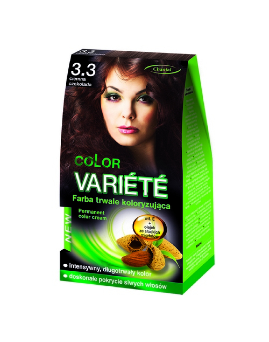 Краска для волос 3.3 Темный шоколад Variete