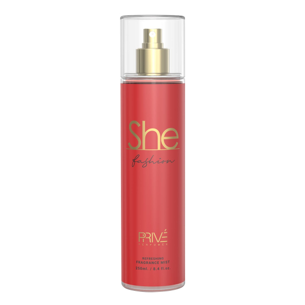 She Fashion Prive - ароматизована вода (body mist) жіноча