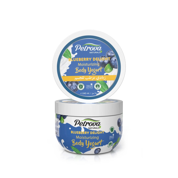 Йогурт для тіла Blueberry Delight Petrova Naturals - 240 мл