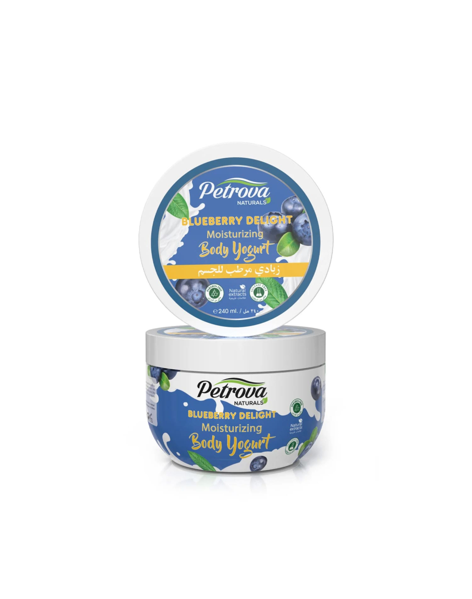 Йогурт для тіла Blueberry Delight Petrova Naturals - 240 мл
