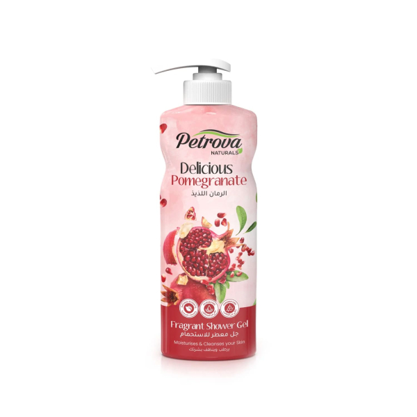 Гель для душу Delicious Pomegranate Petrova Naturals - 400 мл