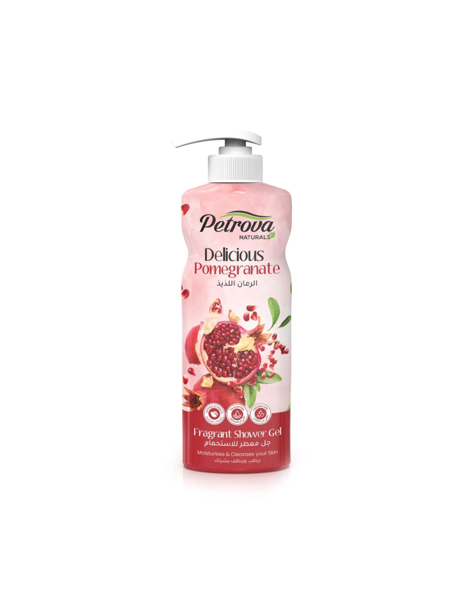 Гель для душу Delicious Pomegranate Petrova Naturals - 400 мл