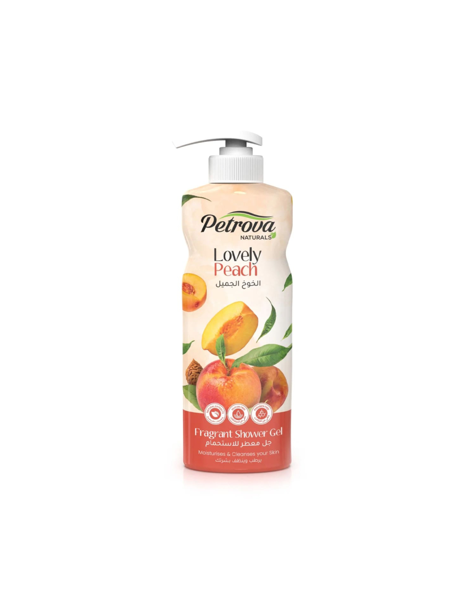 Гель для душу Lovely Peach Petrova Naturals - 400 мл