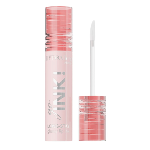 Помада для губ глянцева рідка Go Ink! Long-Stay Glassy Lip Ink 01 HypoAllergenic Bell