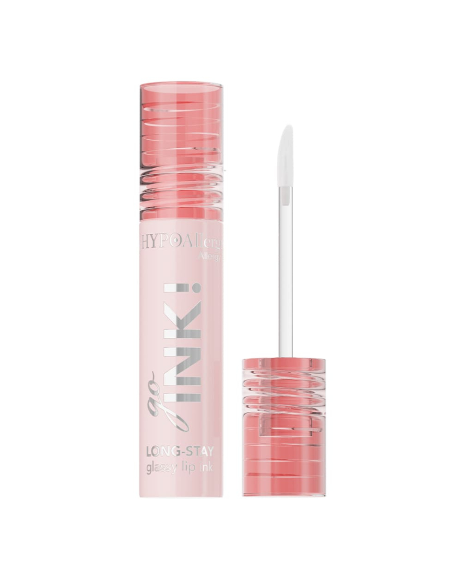 Помада для губ глянцева рідка Go Ink! Long-Stay Glassy Lip Ink 01 HypoAllergenic Bell