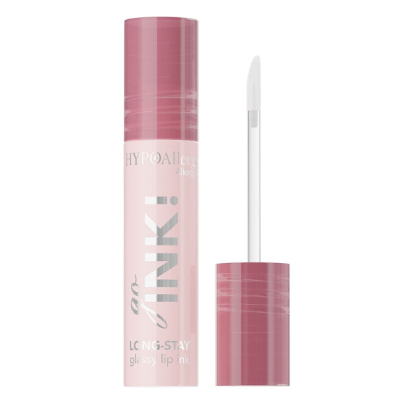 Помада для губ глянцева рідка Go Ink! Long-Stay Glassy Lip Ink 02 HypoAllergenic Bell