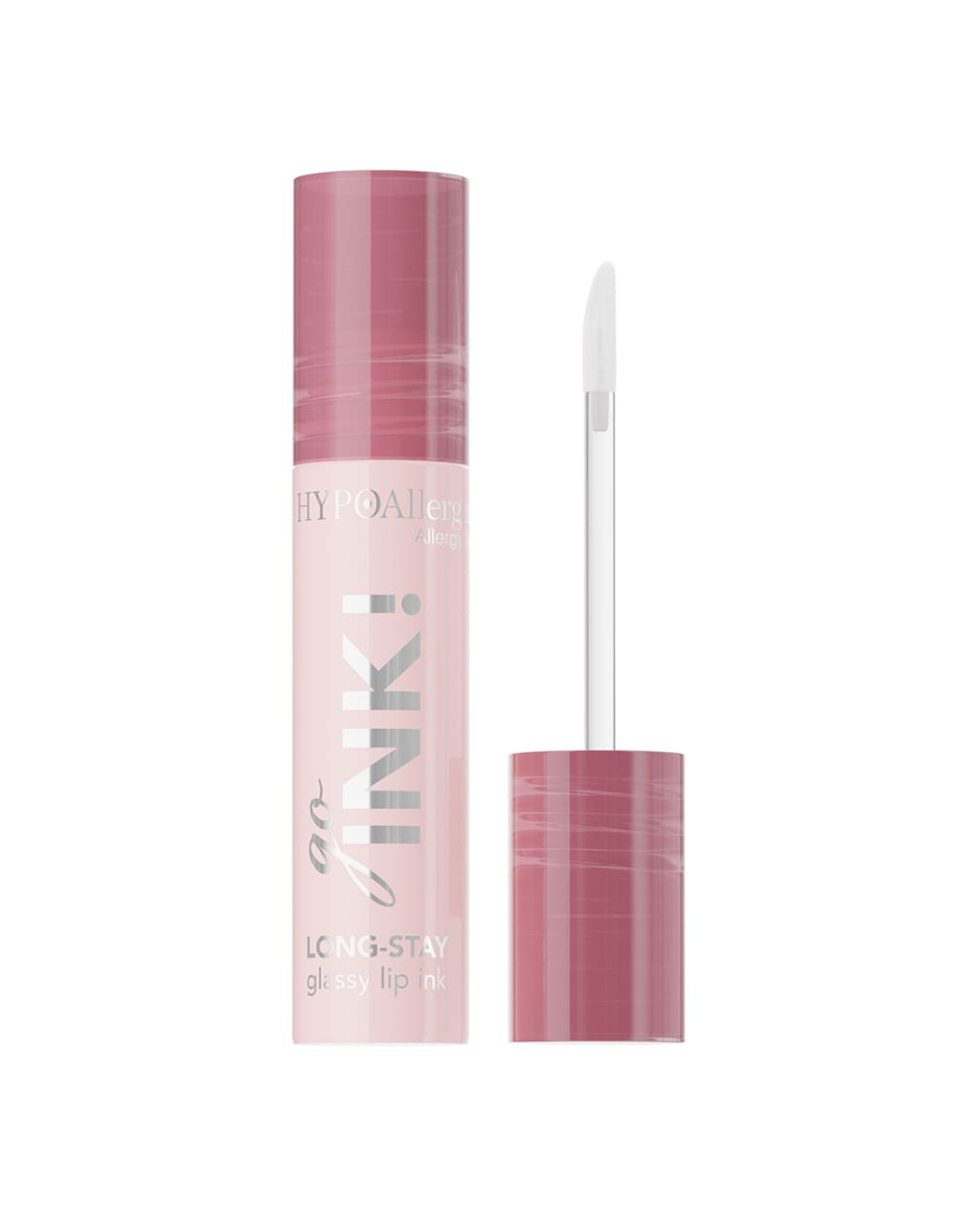 Помада для губ глянцева рідка Go Ink! Long-Stay Glassy Lip Ink 02 HypoAllergenic Bell