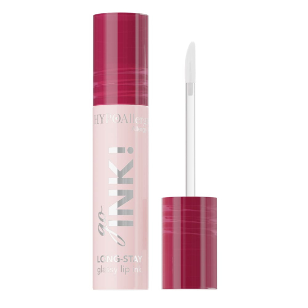 Помада для губ глянцева рідка Go Ink! Long-Stay Glassy Lip Ink 04 HypoAllergenic Bell