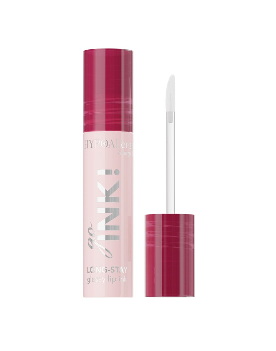 Помада для губ глянцева рідка Go Ink! Long-Stay Glassy Lip Ink 04 HypoAllergenic Bell