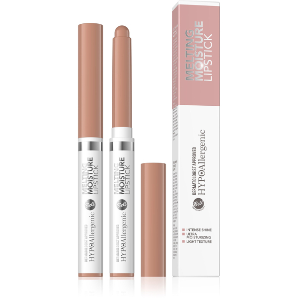 Помада для губ зволожуюча Melting Moisture Lipstick 01 HypoAllergenic Bell