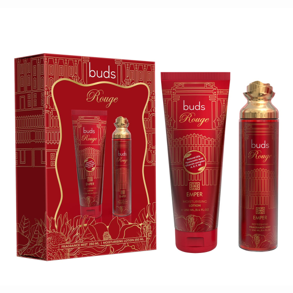 2 in 1 gift set Buds Rouge Emper - подарунковий набір жіночий