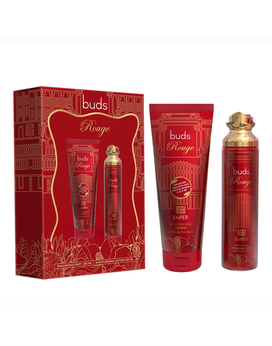 2 in 1 gift set Buds Rouge Emper - подарунковий набір жіночий