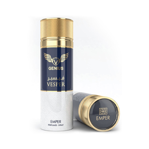 Genius Vesper Emper 200 мл - парфумований дезодорант чоловічий