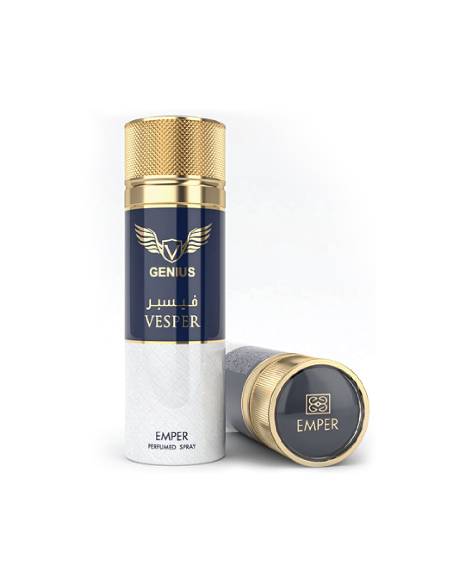 Genius Vesper Emper 200 мл - парфумований дезодорант чоловічий