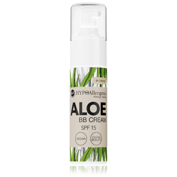 Флюїд Aloe BB Cream SPF15 01 Hypo Allergenic Bell