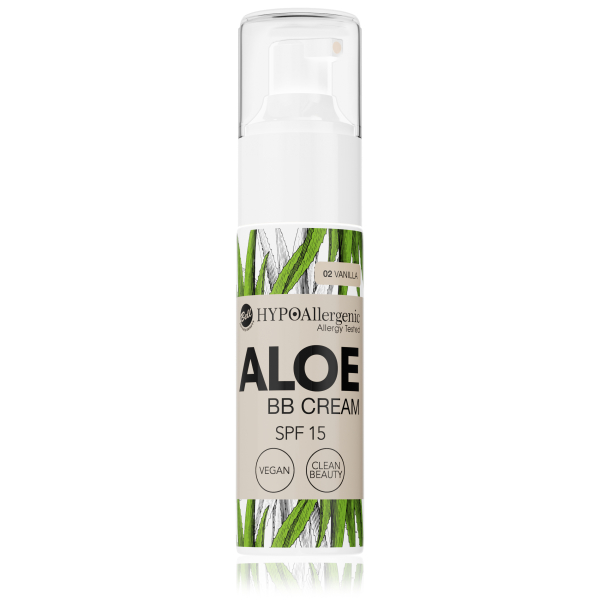 Флюїд Aloe BB Cream SPF15 02 Hypo Allergenic Bell