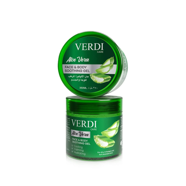 Гель для обличчя і тіла Soothing Gel Aloe Vera Verdi 350 мл