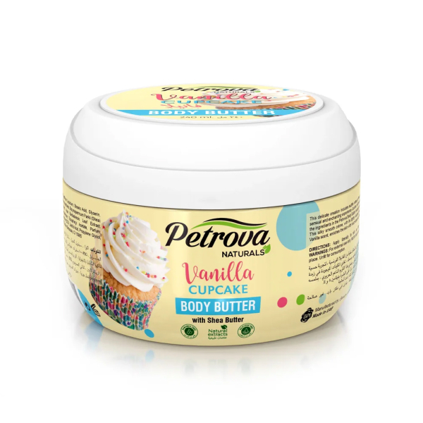 Баттер для тіла BODY BUTTER VANILLA CUPCAKE PETROVA NATURALS - 240 ML