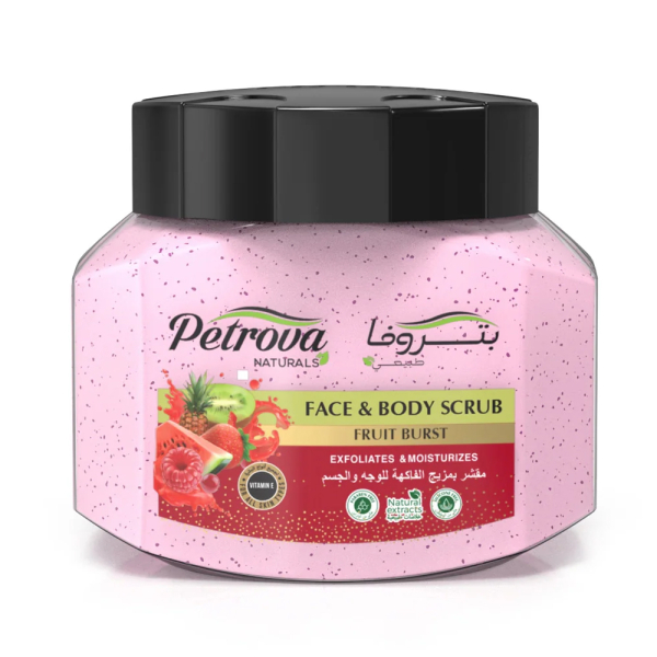 Скраб для тіла BODY SCRUB FRUIT BURST PETROVA NATURALS - 500 ML