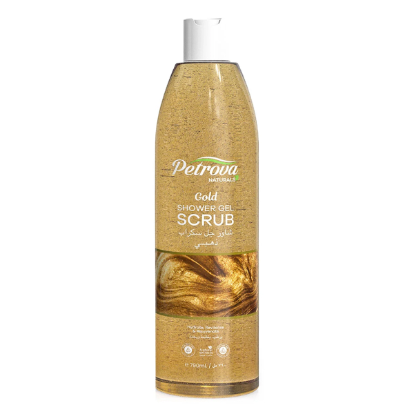 Гель-скраб для тіла SHOWER GEL SCRUB GOLD PETROVA NATURALS - 790 ML