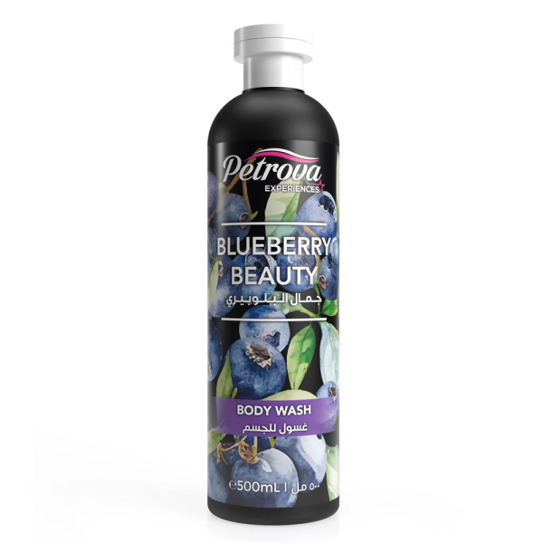 Гель для душу BODY WASH BLUEBERRY BEAUTY PETROVA EXPERIENCES - 500 ML