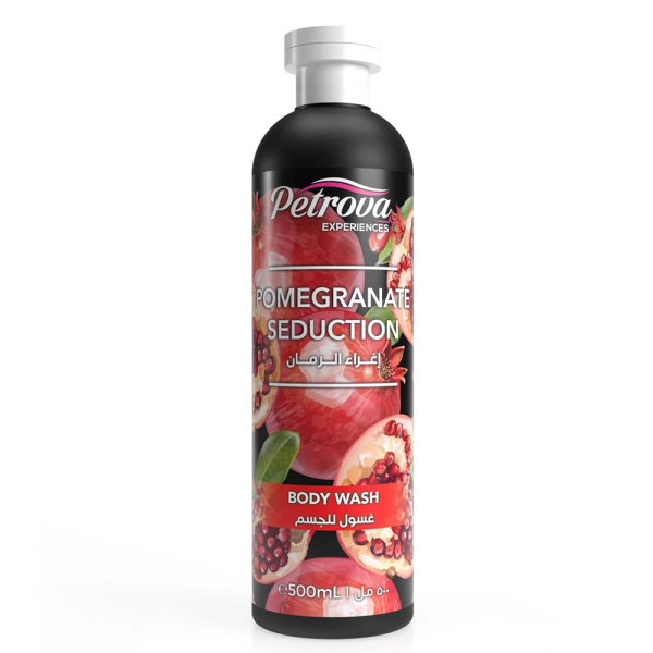 Гель для душу BODY WASH POMEGRANATE SEDUCTION PETROVA EXPERIENCES - 500 ML
