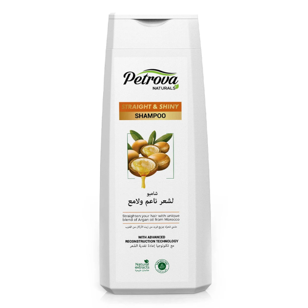 Шампунь SHAMPOO STRAIGHT AND SHINY PETROVA NATURALS - 400 ML