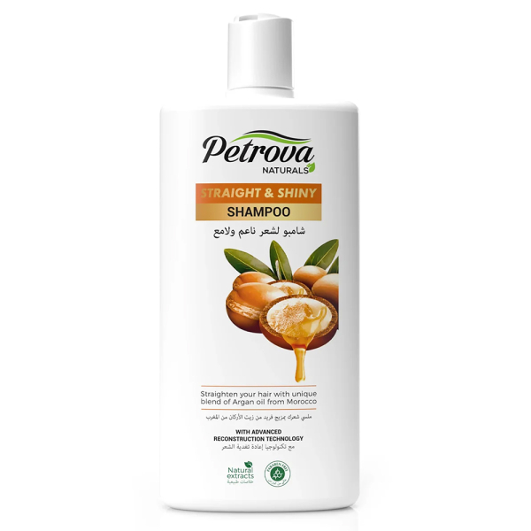 Шампунь SHAMPOO STRAIGHT & SHINY PETROVA NATURALS - 600 ML