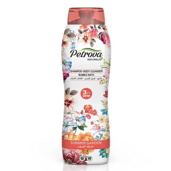 Шампунь SHAMPOO 3 IN 1 SUMMER GARDEN PETROVA NATURALS - 500 ML
