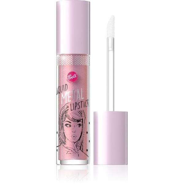 №01 Помада рідка з ефектом металік Liquid Metal Lipstick Bell