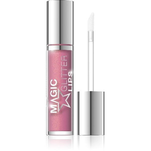 №01 Помада рідка з гліттером Magic Glitter Lips HypoAllergenic Bell