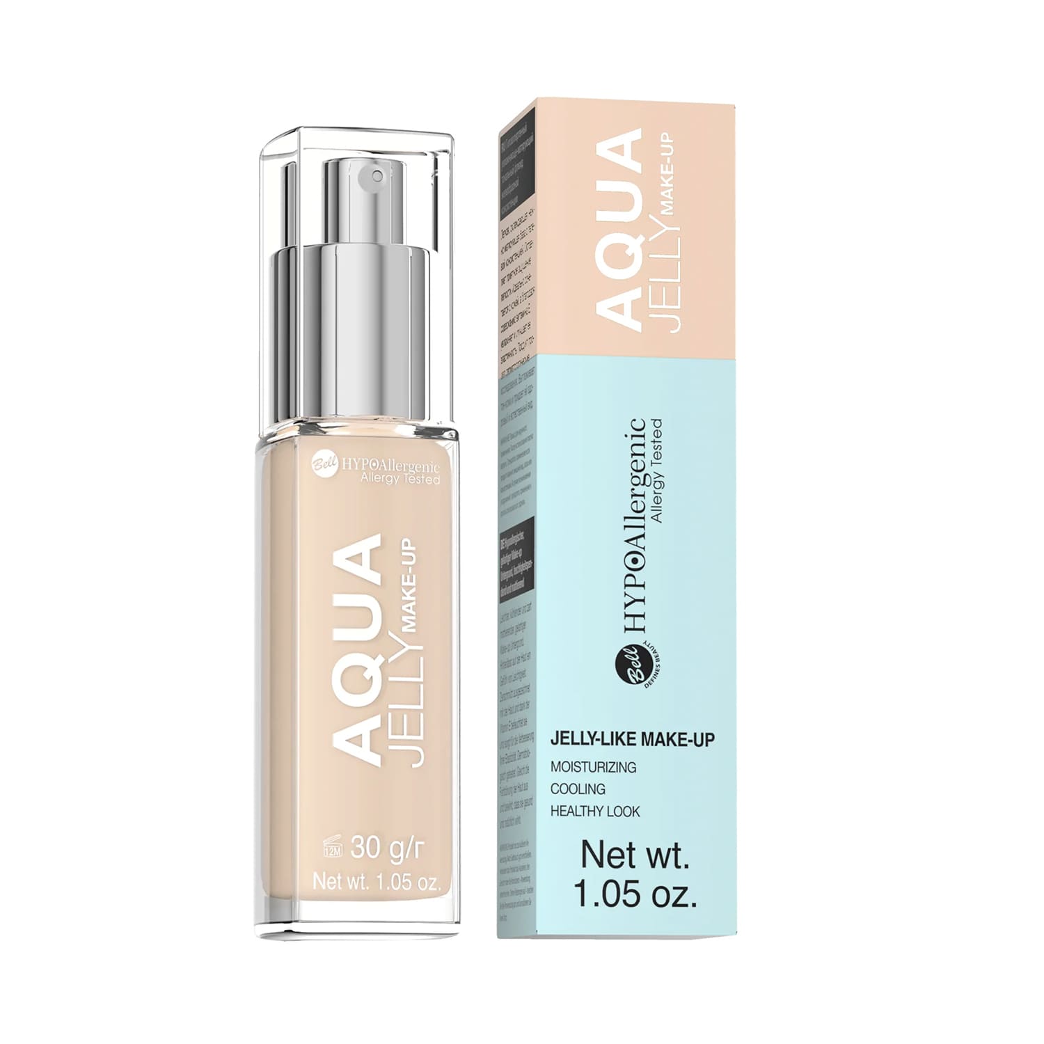 Aqua Jelly Make-up HypoAllergenic Bell флюїд | Альфа Парфум