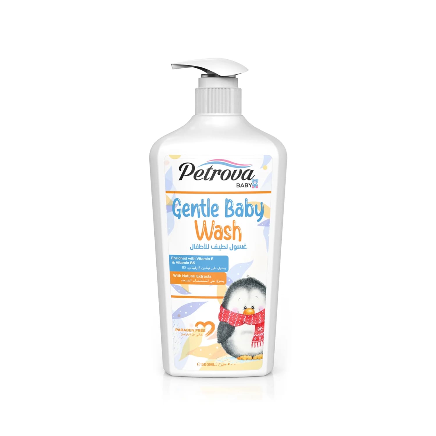 PEB20082 Дитяча пінка для купання Baby Wash Gentle Petrova 500 мл - Зображення 1
