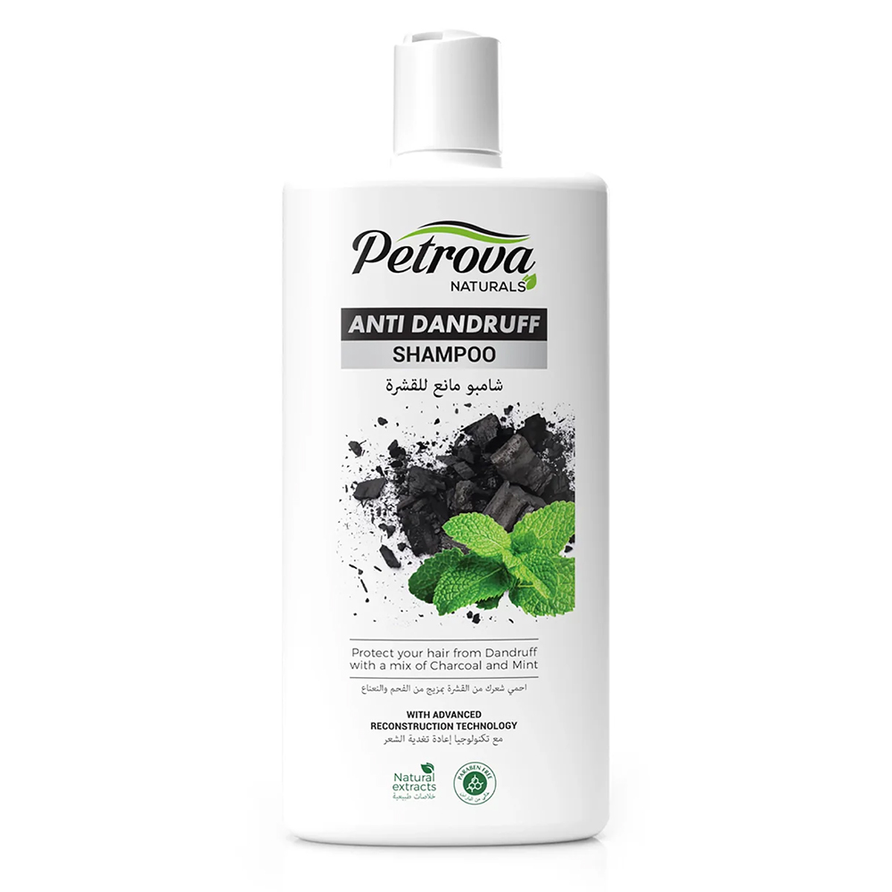 PSH20005 SHAMPOO ANTI DANDRUFF PETROVA NATURALS - 600 ML - Зображення 1