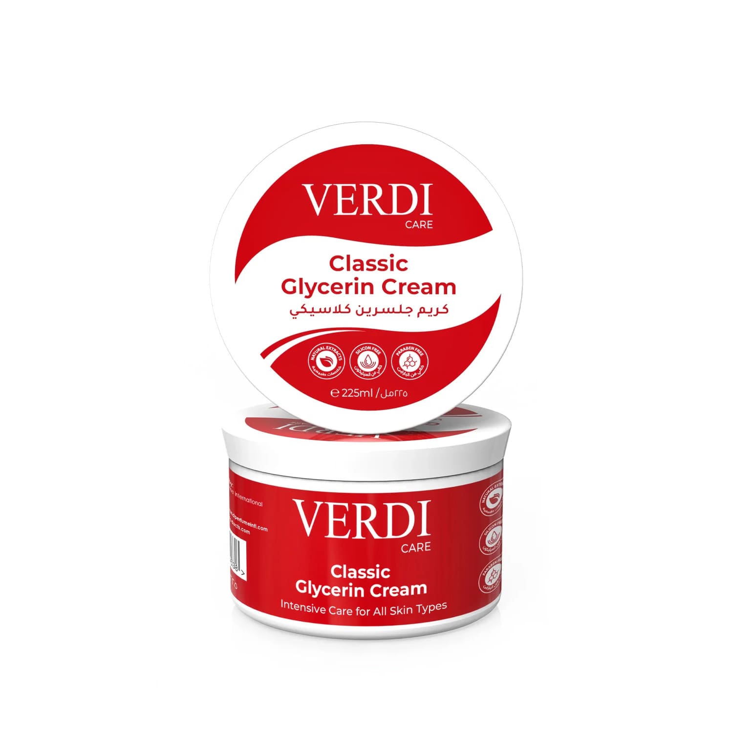 VE20410 Крем для обличчя і тіла Glycerine Cream Classic Verdi 225 мл - Зображення 1